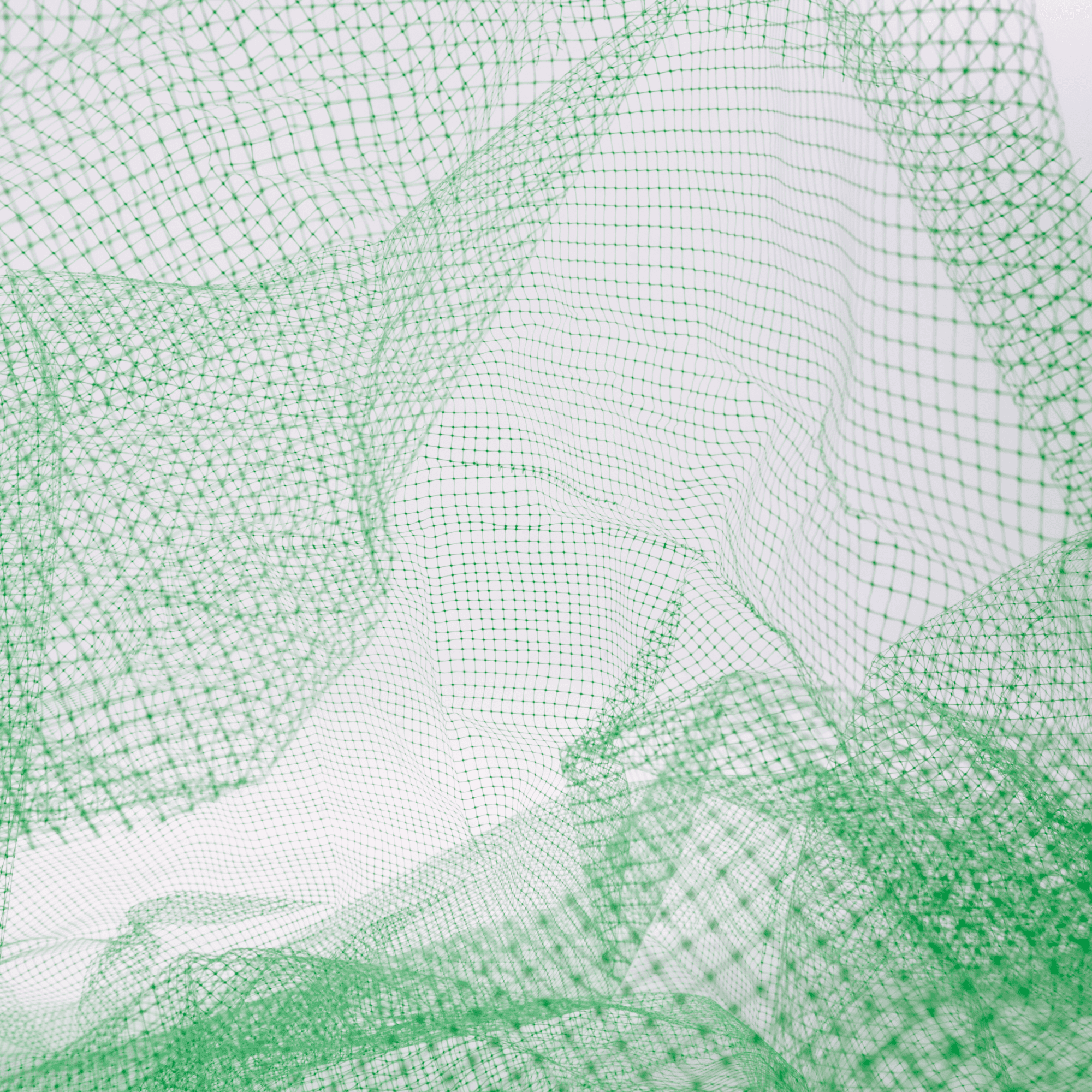 Сетка от птиц Alfasetka, зеленая 4х50