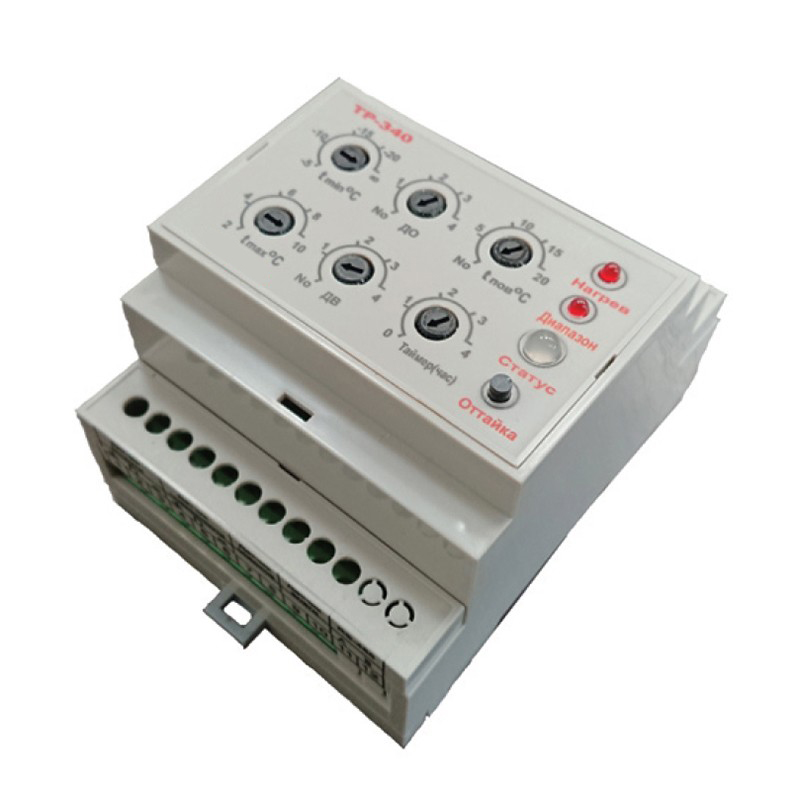 Терморегулятор для греющих кабелей ТР-340 Терморегулятор для греющих кабелей ТР-340