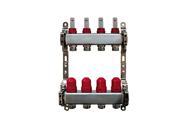 1х 3/4 5 вых; нерж. коллектор с расходомерами