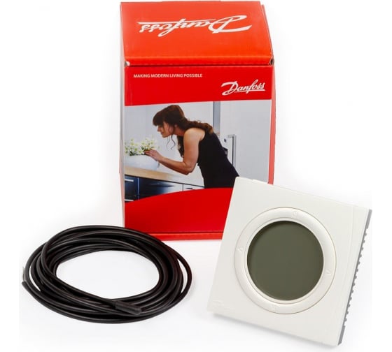Терморегулятор для теплого пола Danfoss™ ECtemp Next Plus с комбинацией датчиков, 16А - 2