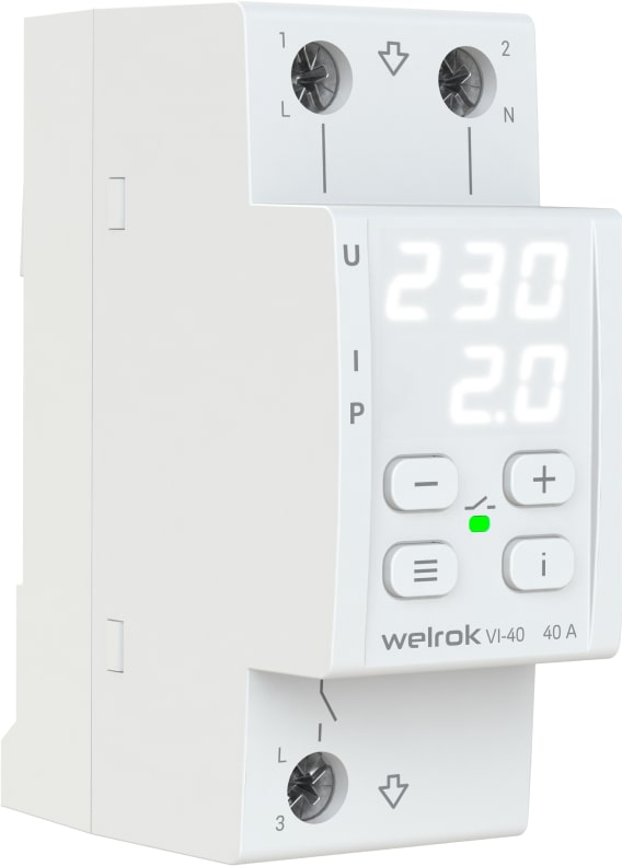 Welrok VI-40 реле напряжения с контролем тока