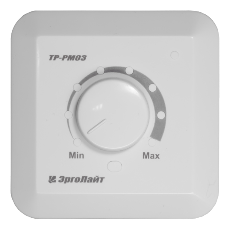 ТР-РМ 03 регулятор скорости вентилятора накладной, черный ТР-РМ 03 регулятор скорости вентилятора накладной, черный