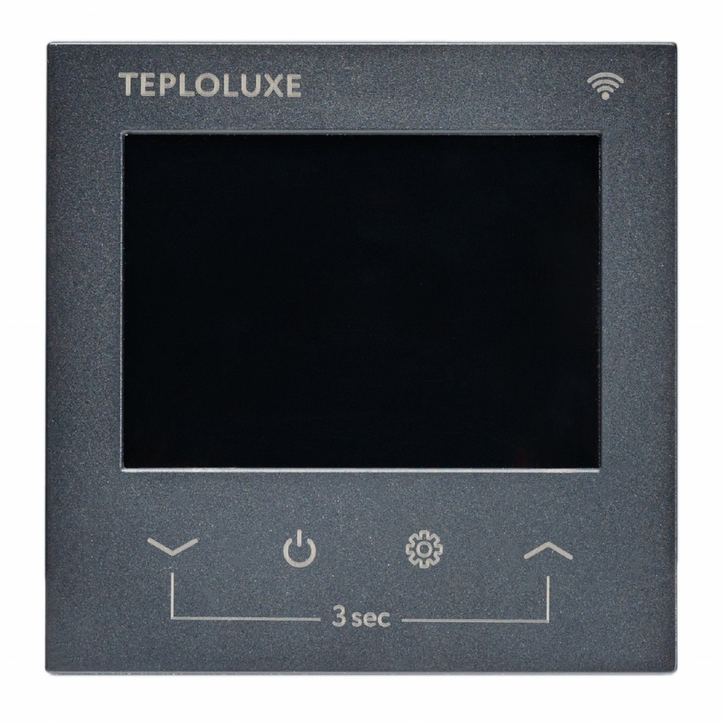 Теплолюкс Pontus Wi-Fi терморегулятор для теплого пола, черный Теплолюкс Pontus Wi-Fi терморегулятор для теплого пола, черный