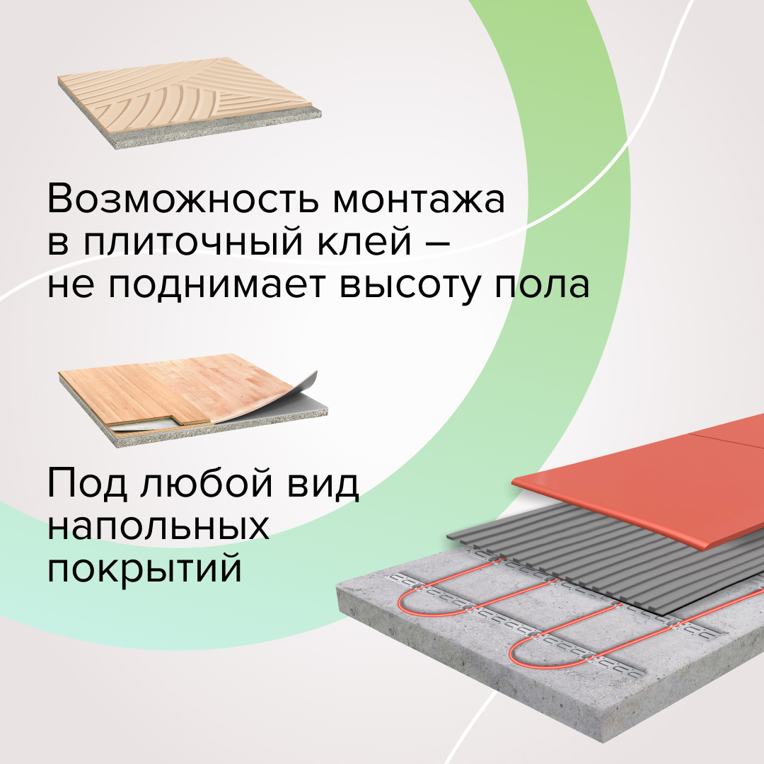 Caleo SUPERCABLE 18W-90 кабельный теплый пол