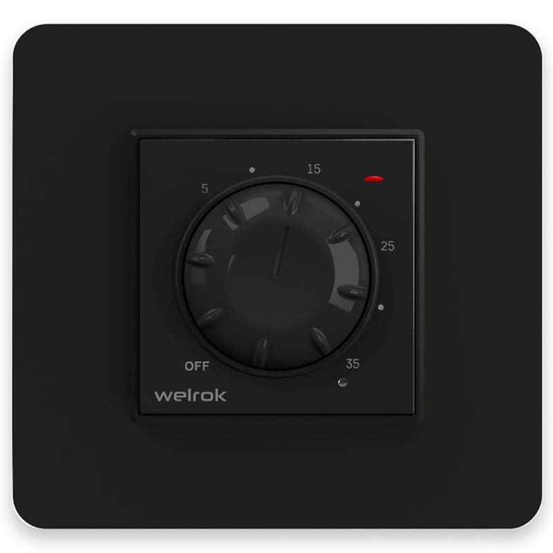 Терморегулятор для обогревателей Welrok rol bk
