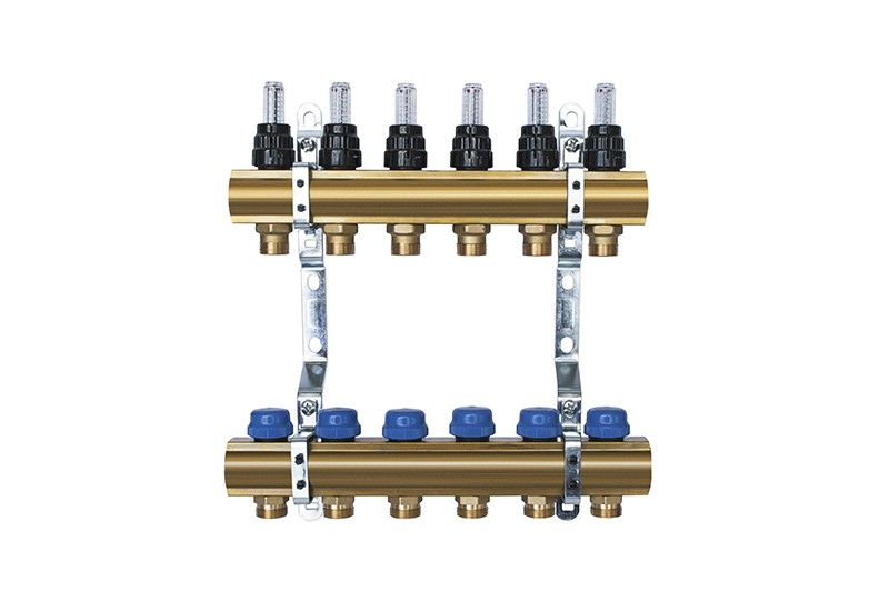 1х 3/4 2 вых коллектор с расходомерами