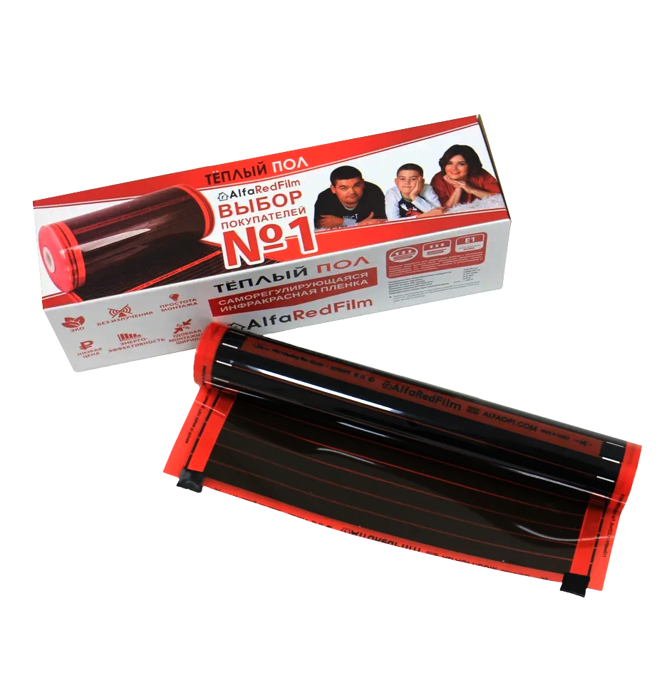 Инфракрасный теплый пол AlfaRedFilm RFT-2 Инфракрасный теплый пол AlfaRedFilm RFT-2