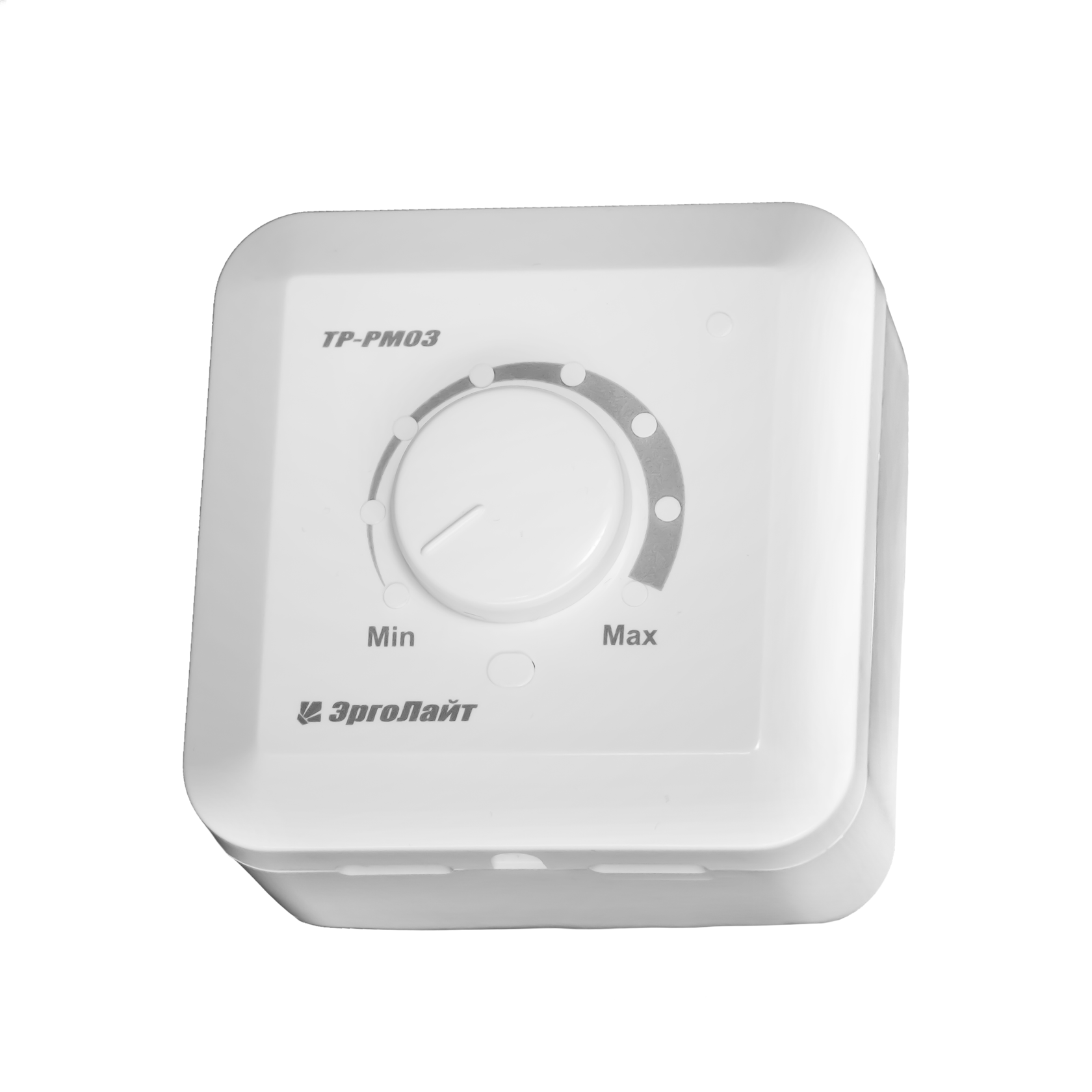 ТР-РМ-03-500 регулятор мощности накладной, белый