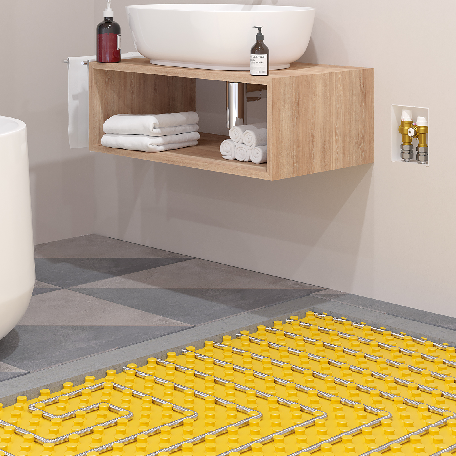 Stahlmann WHS10 комплект водяного теплого пола