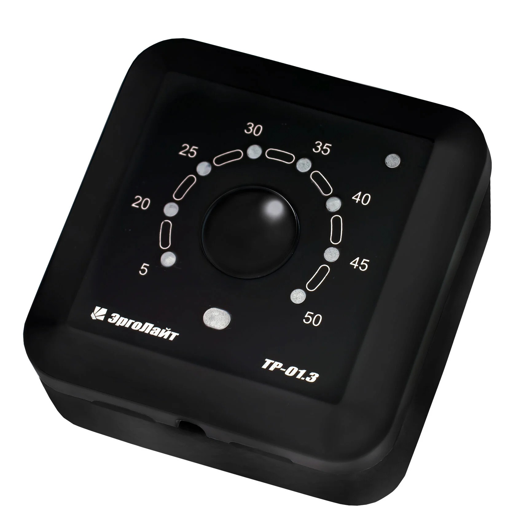 Эрголайт ТР-01.3ВП терморегулятор для теплого пола накладной с датчиками пола и воздуха, черный Эрголайт ТР-01.3ВП терморегулятор для теплого пола накладной с датчиками пола и воздуха, черный