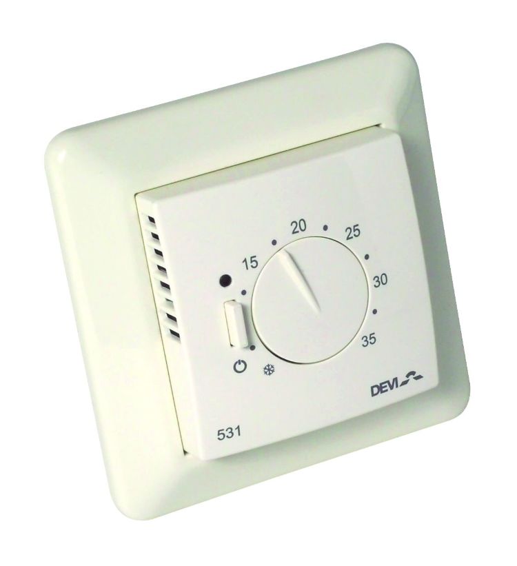 DEVIreg 531 терморегулятор для теплого пола с датчиком воздуха DEVIreg 531 терморегулятор для теплого пола с датчиком воздуха