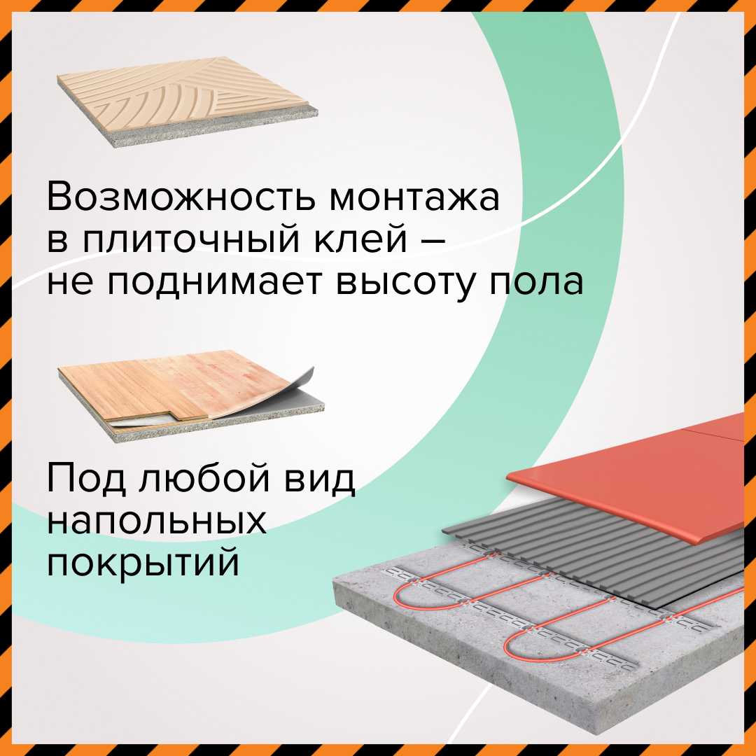 Caleo CABLE 15W-45 PRO кабельный теплый пол