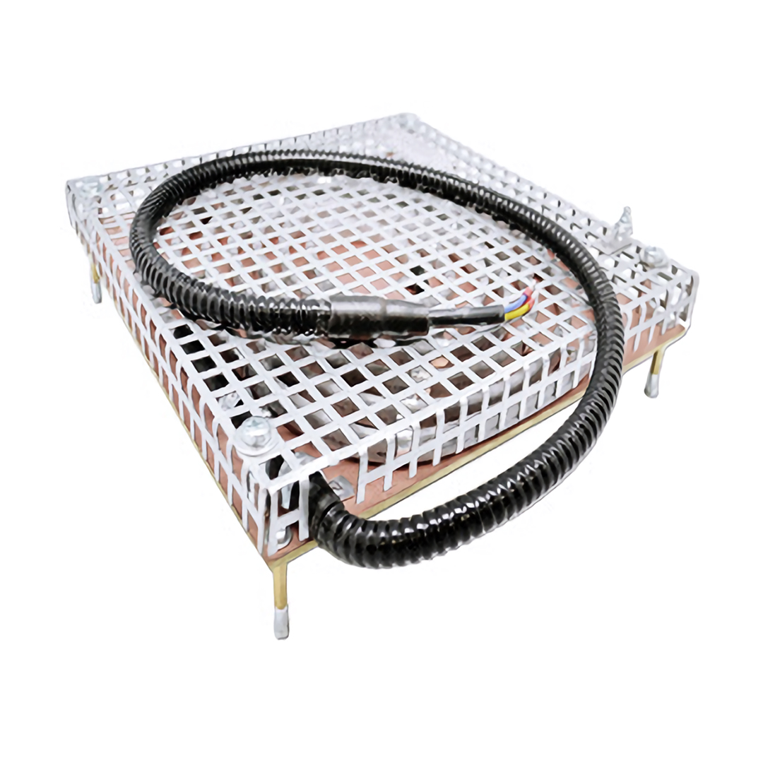 Взрывозащищенный нагреватель НКС - 200 с установленным саморегулирующимся греющим кабелем Взрывозащищенный нагреватель НКС - 200 с установленным саморегулирующимся греющим кабелем