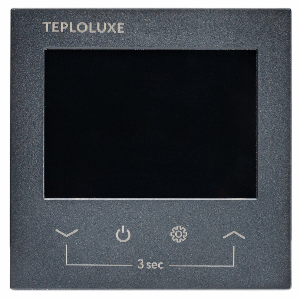 Теплолюкс Pontus терморегулятор для теплого пола, черный Space Теплолюкс Pontus терморегулятор для теплого пола, черный Space