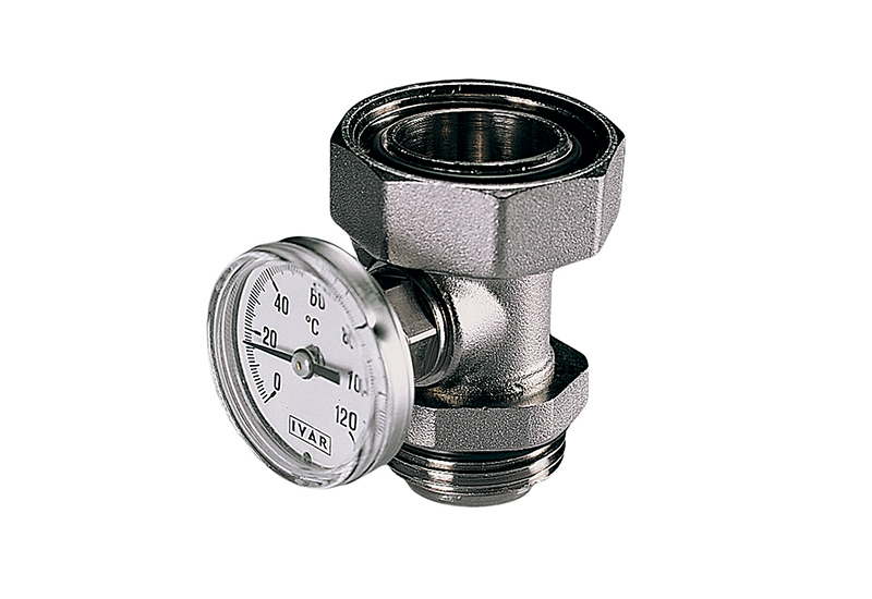Тройник с термометром