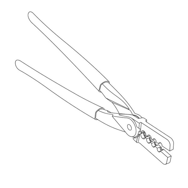 C20-02-CT опрессовочные клещи для набора C-20-02-F