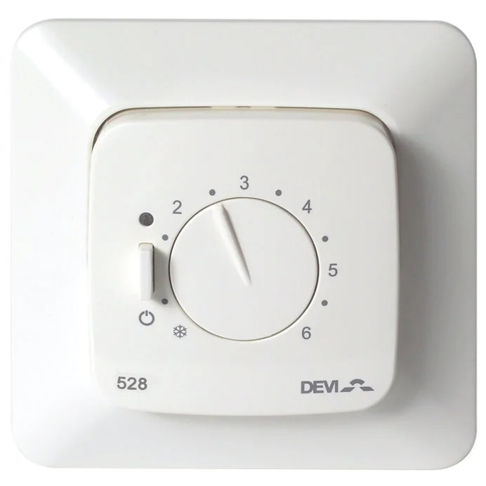 DEVIreg 528 терморегулятор для теплого пола с датчиком пола DEVIreg 528 терморегулятор для теплого пола с датчиком пола