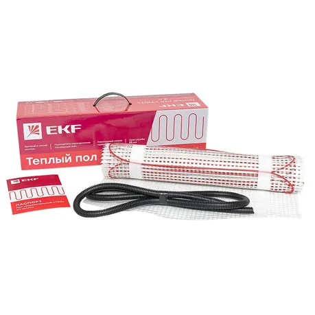 Нагревательный мат EKF "Уют" 3 кв. м. 450 Вт