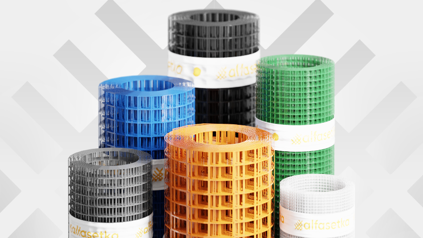 В продаже новые товары — пластиковая сетка ALFASETKA