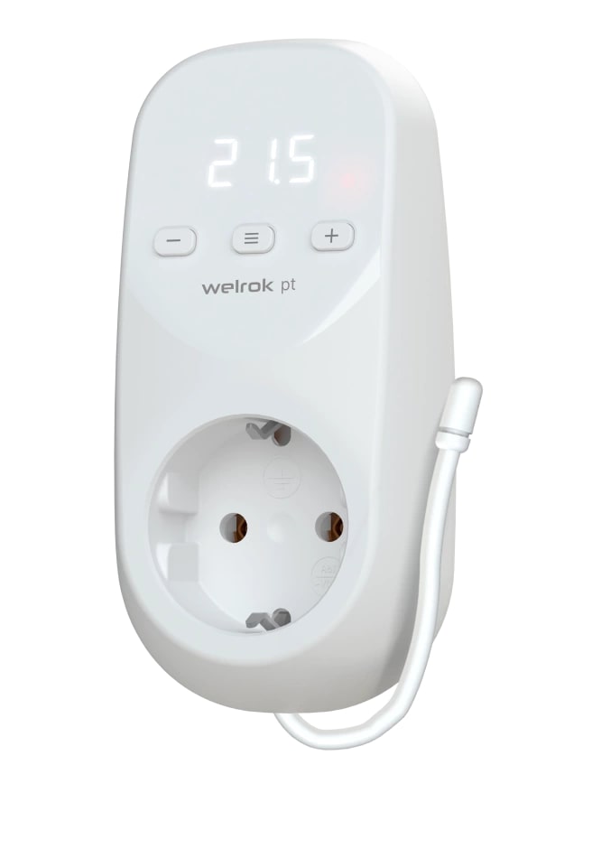 Welrok pt терморегулятор для обогревателей в розетку