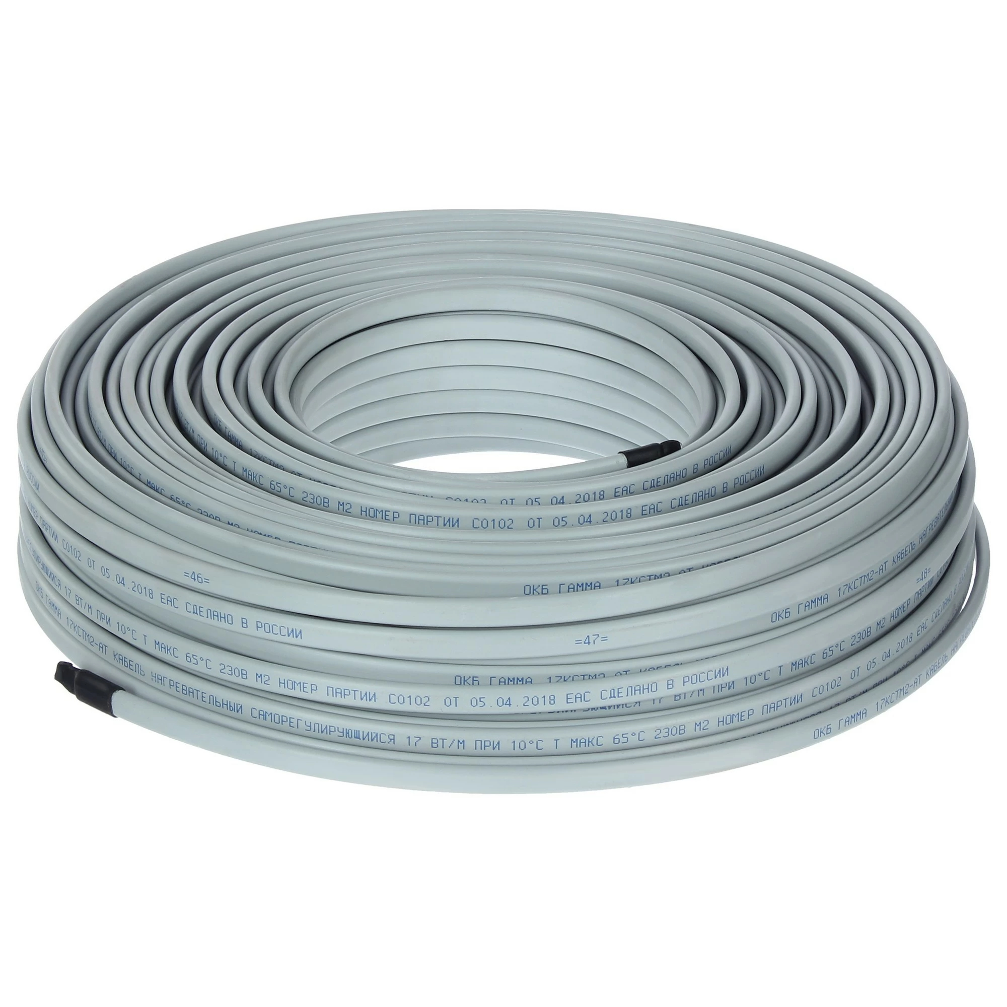 17КСТМ2-Т, 100м саморегулирующийся греющий кабель