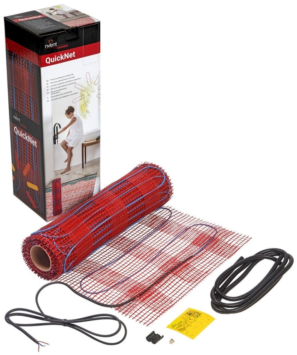 Raychem T2QuickNet Plus, 0,5м x 10,0м нагревательный мат для теплого пола