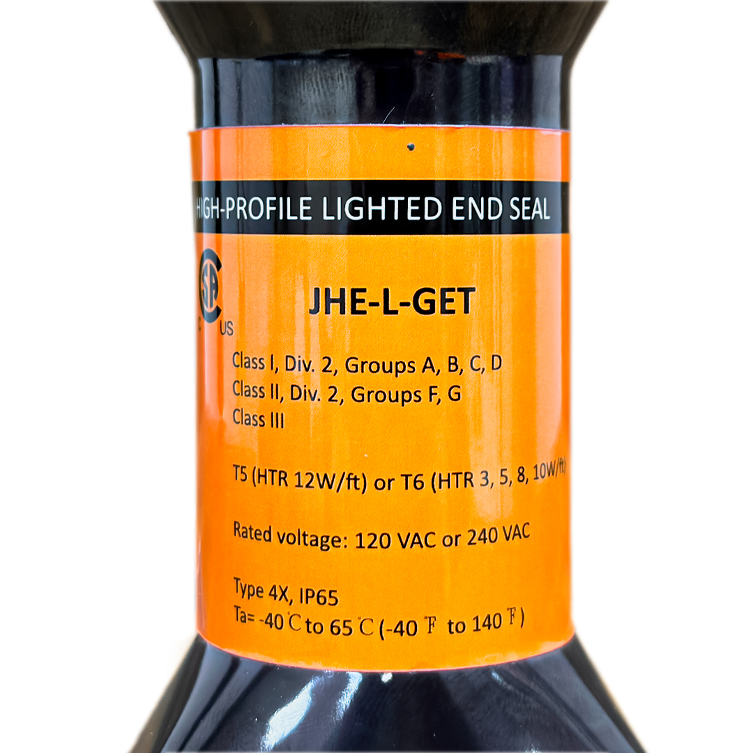 JHE-L-GET концевая заделка с индикационной лампой