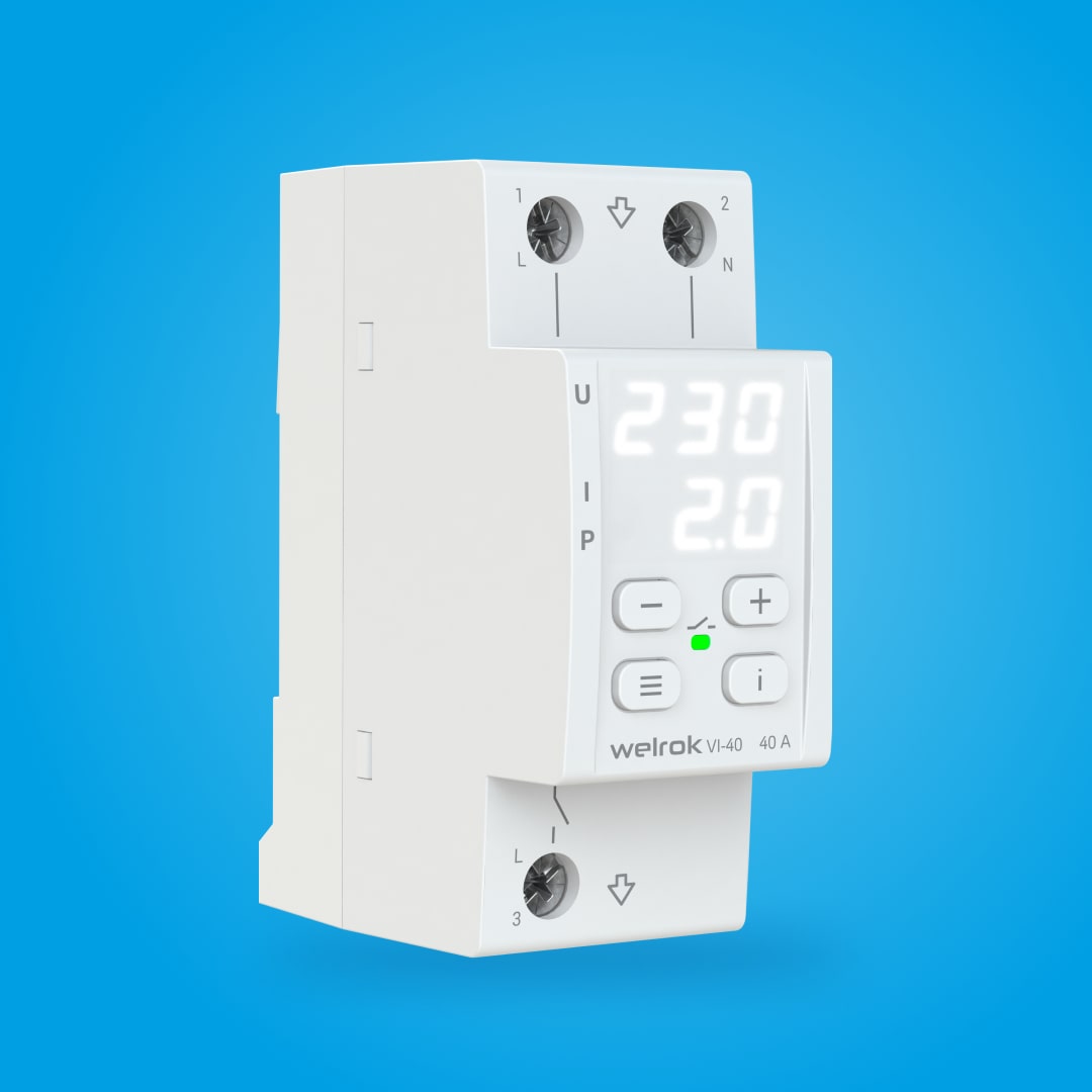 Welrok VI-40 реле напряжения с контролем тока