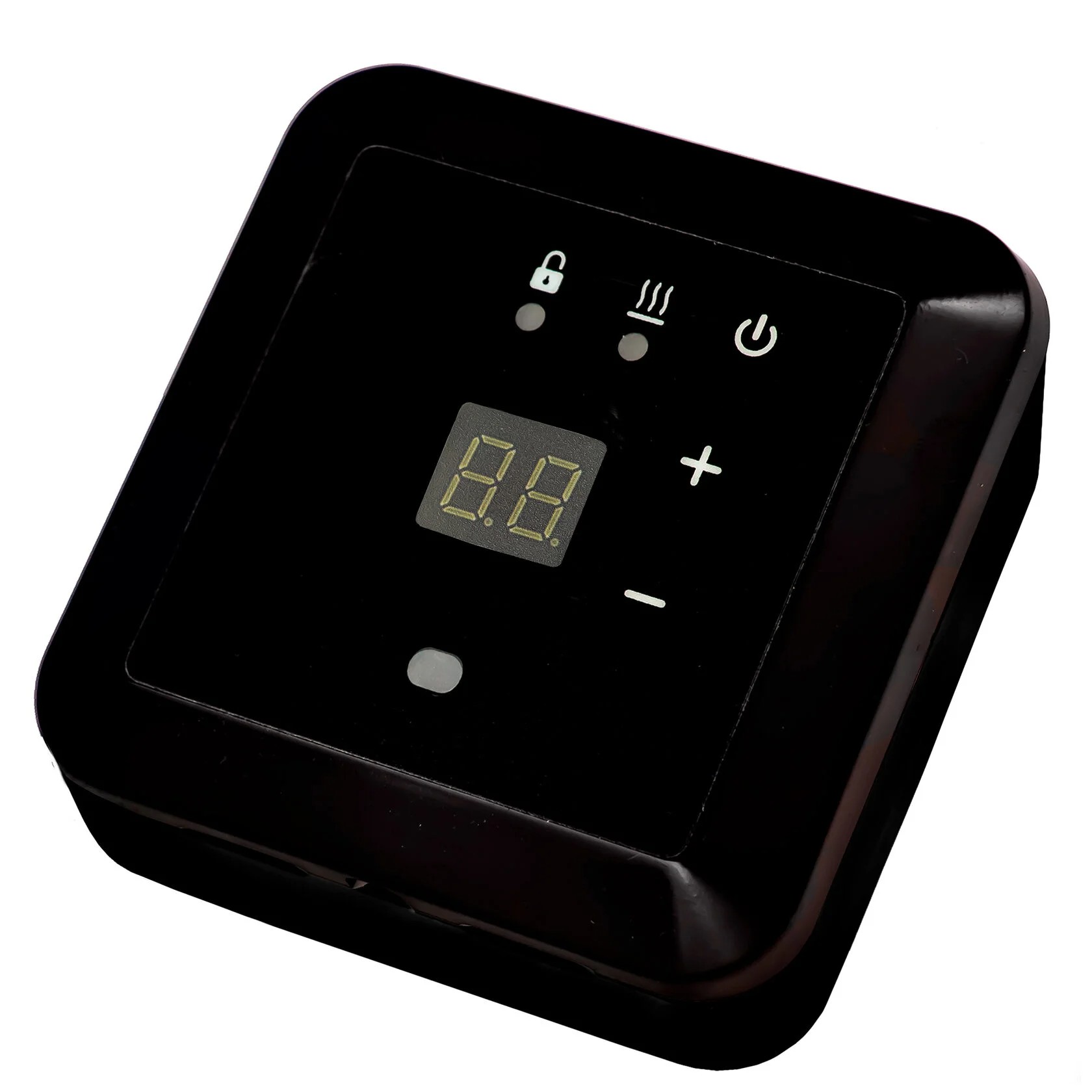 Эрголайт ТР-09В терморегулятор для теплого пола накладной с датчиком воздуха, черный Эрголайт ТР-09В терморегулятор для теплого пола накладной с датчиком воздуха, черный