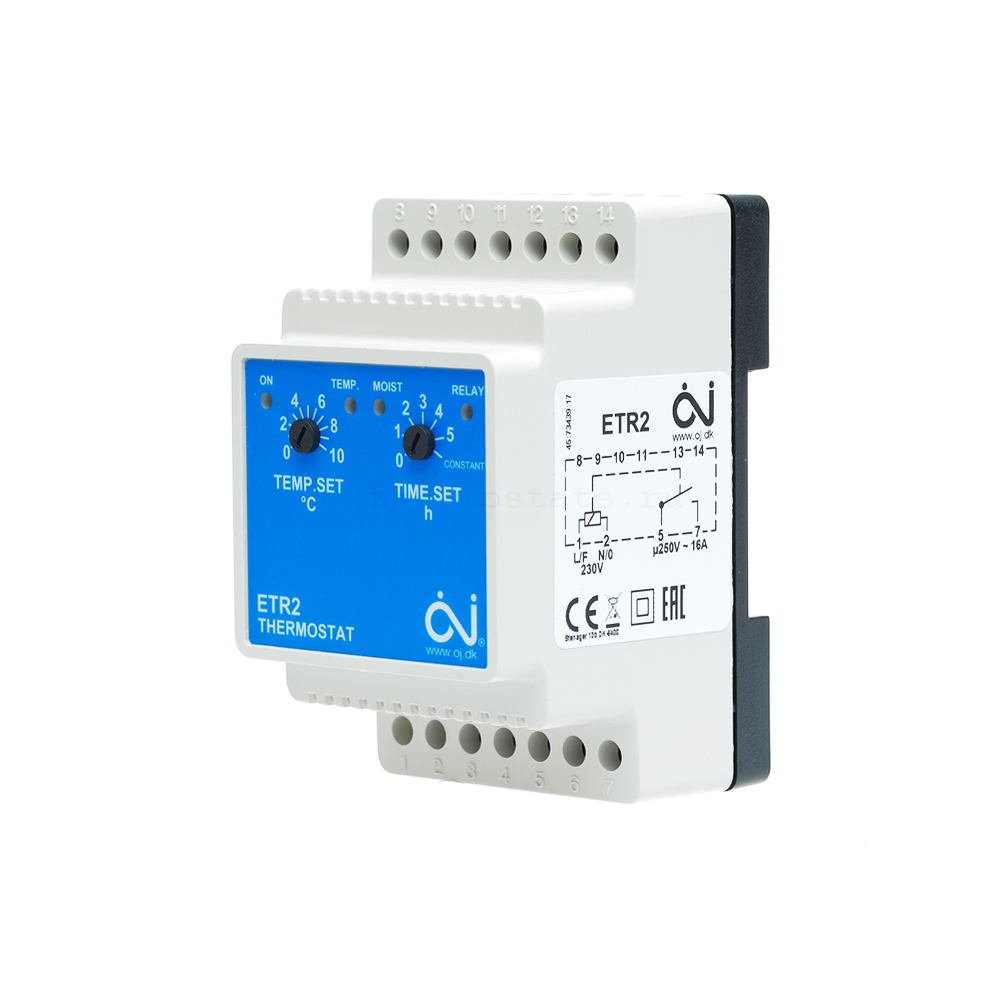 OJ Electronics ETR2-1550 терморегулятор для систем антиобледенения и снеготаяния