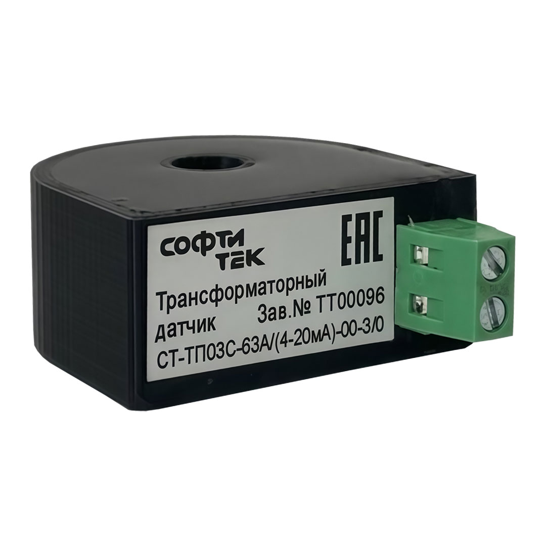 СТ-ТП102С-0,1А/(4-20мА)-00-З/О трансформаторный датчик тока c унифицированным выходом