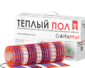 Нагревательные маты для теплого пола AlfaMat